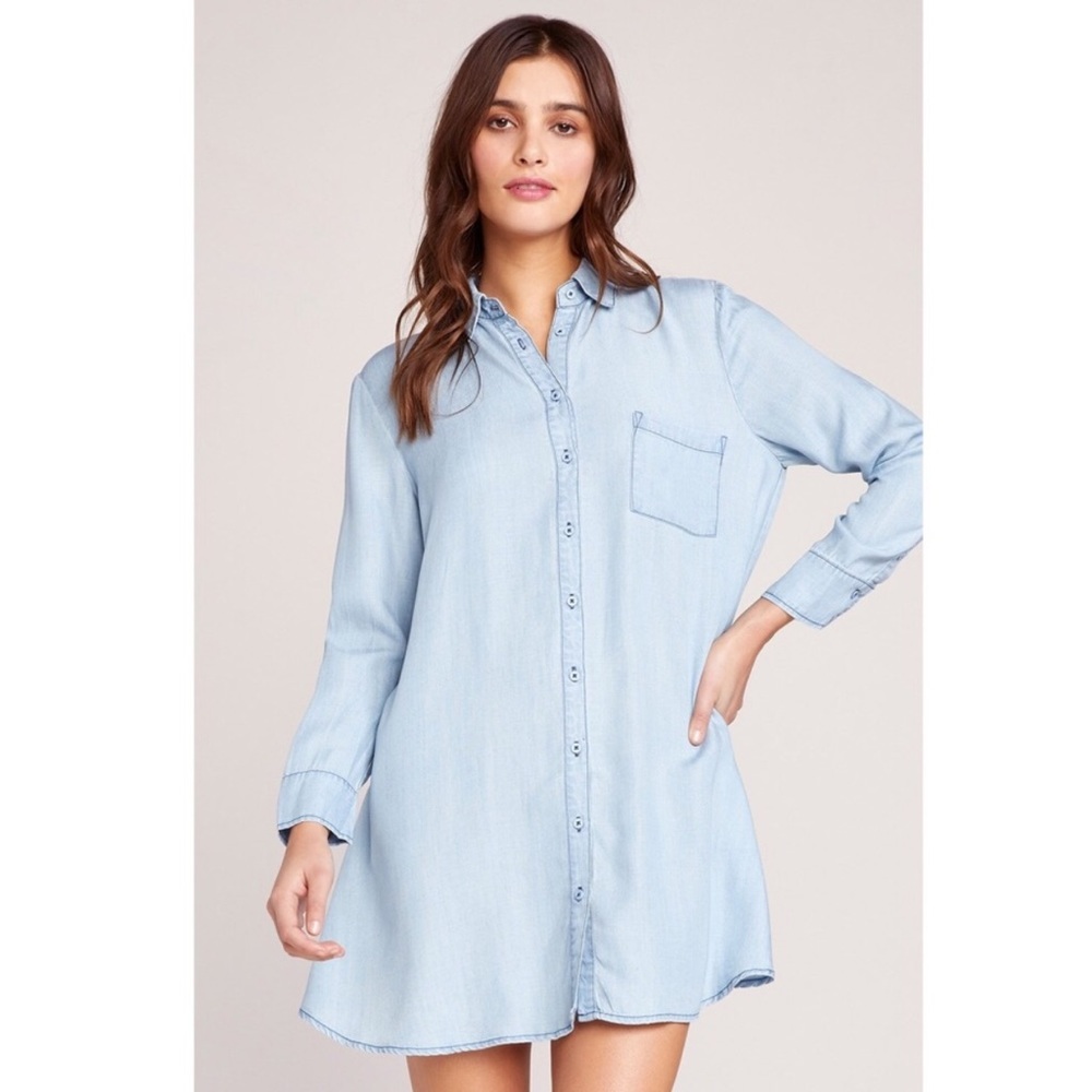 BB Dakota Chambray Shirtdress